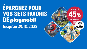 Ação de Poupança Playmobil 2025